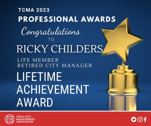 Rickey Childers Award Banner