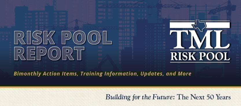 TML HubSpot Risk Pool Report newsletter header Building 2-18-25