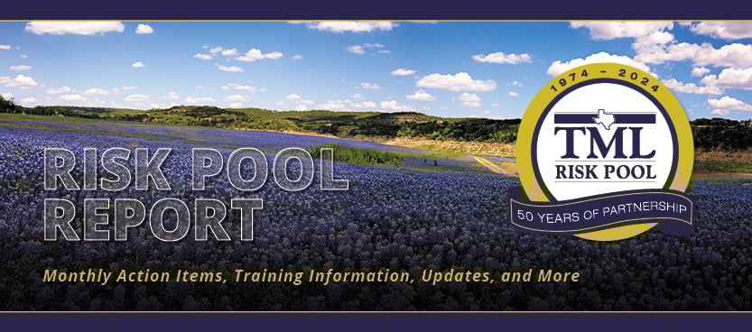 TML HubSpot Risk Pool Report 50th logo newsletter header MECH 1-20-23